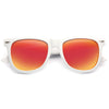 Dakota X-Large Color Mirror Horn Rimmed Sunglasses