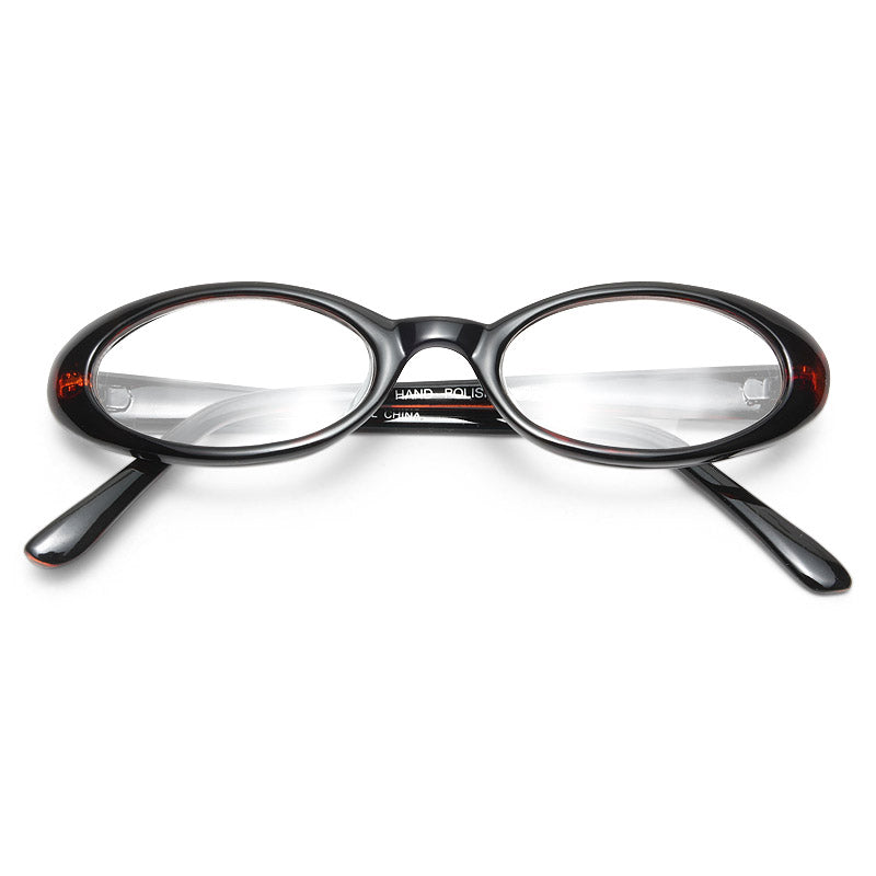 Chelsea Park Oval Skinny Clear Glasses