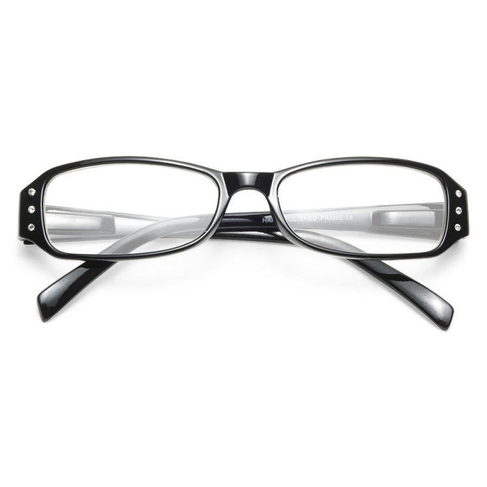 Harlow Rhinestone Slim Frame Reading Glasses