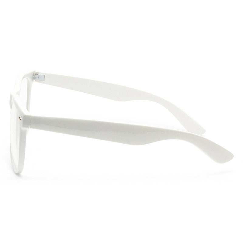 Dakota X Large Clear Horn Rimmed Glasses