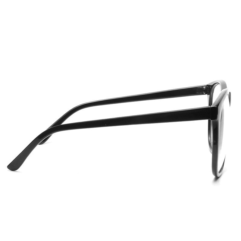 Rocko Oversized Horn Rimmed Clear Glasses