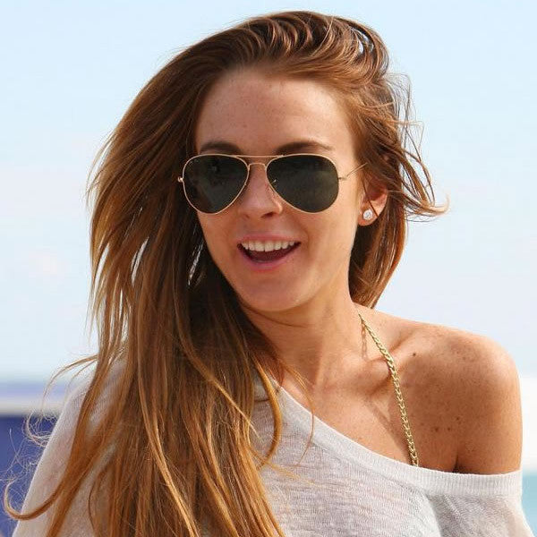 Lindsay Lohan in Fendi Sunglasses – Celebrity Sunglasses Watcher