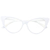 Nikita Designer Inspired Cat Eye Clear Glasses