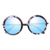 Westbrook Marbled Thick Round Sunglasses