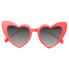 LouLou Designer Inspired Angled Heart Sunglasses