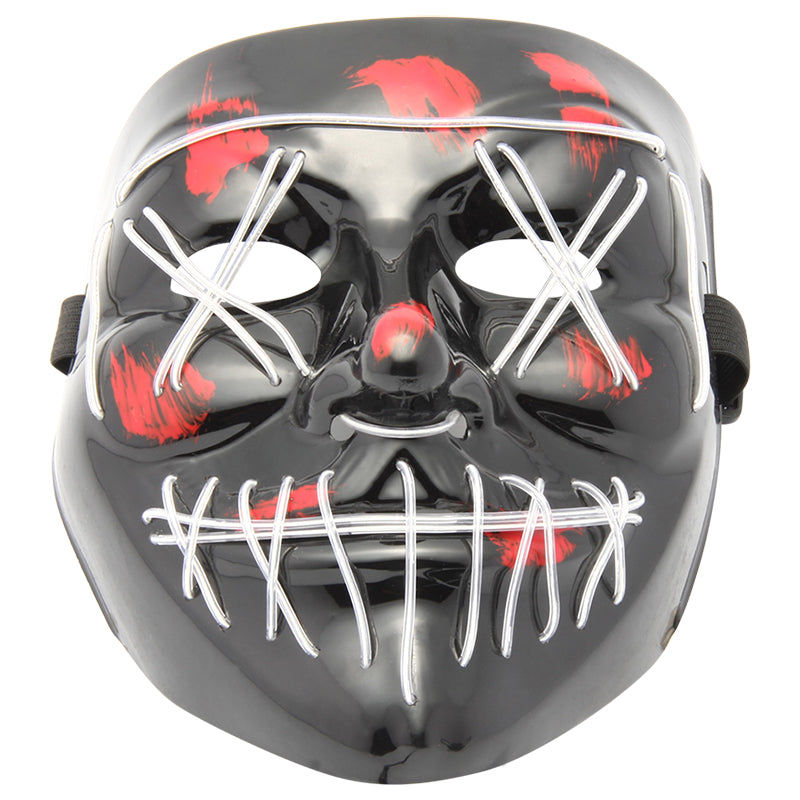 Purge Inspired LED Light Up Halloween Face Mask
