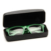 Hinged Closure Hard Sunglasses Case