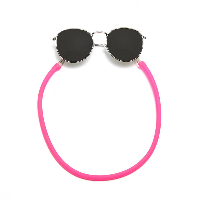 Retro Neon Gummy Cord Sunglass Strap