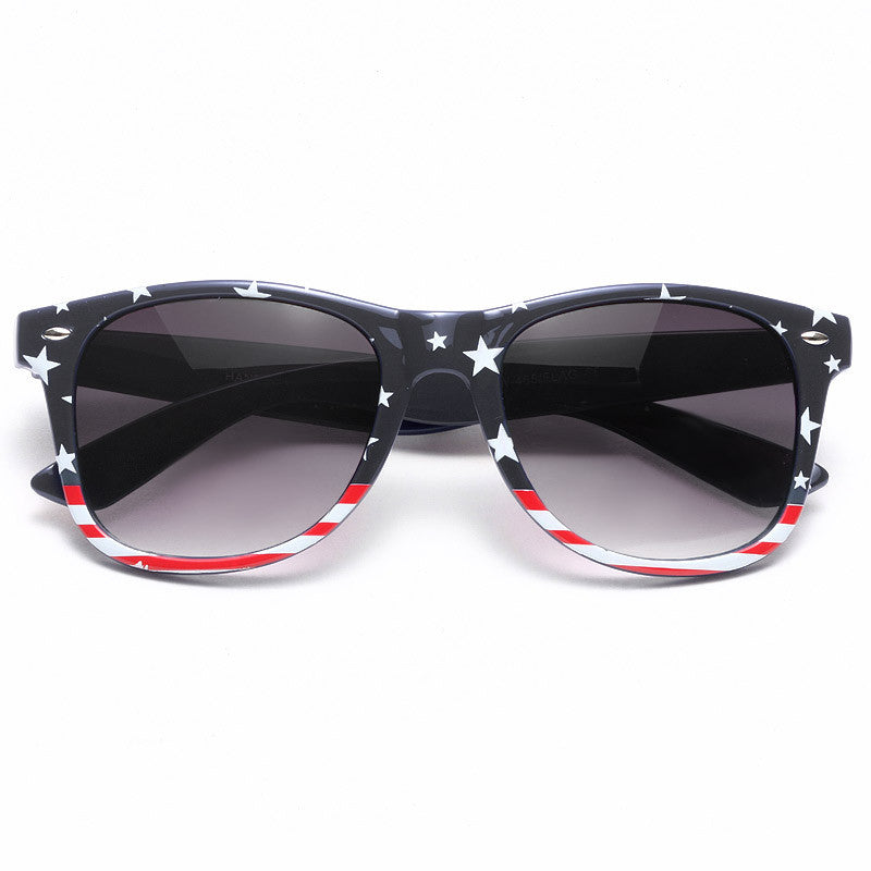 Anthem American Flag Horn Rimmed Sunglasses