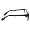 Emma Solid Frame Clear Cat Eye Glasses