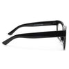 Conway Rounded Clear Horn Rimmed Glasses
