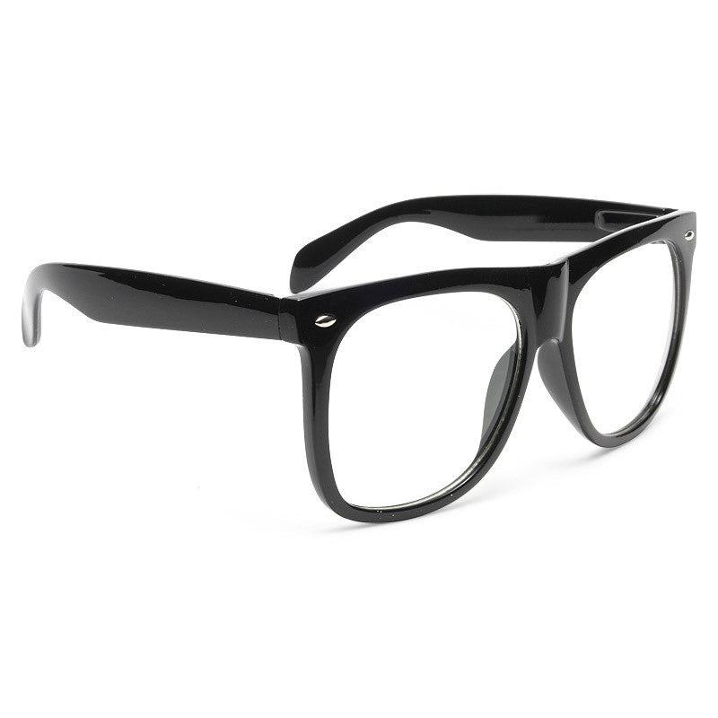 Stanwood Giant Unisex Clear Horn Rimmed Glasses