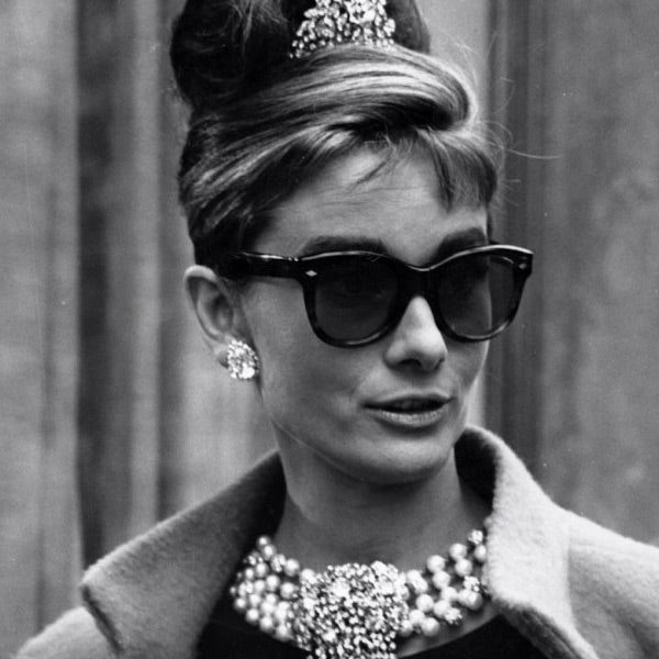 Audrey Hepburn Breakfast at Tiffanys Cat Eye Sunglasses