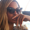 Beyonce Style Oversized Cat Eye Celebrity Sunglasses