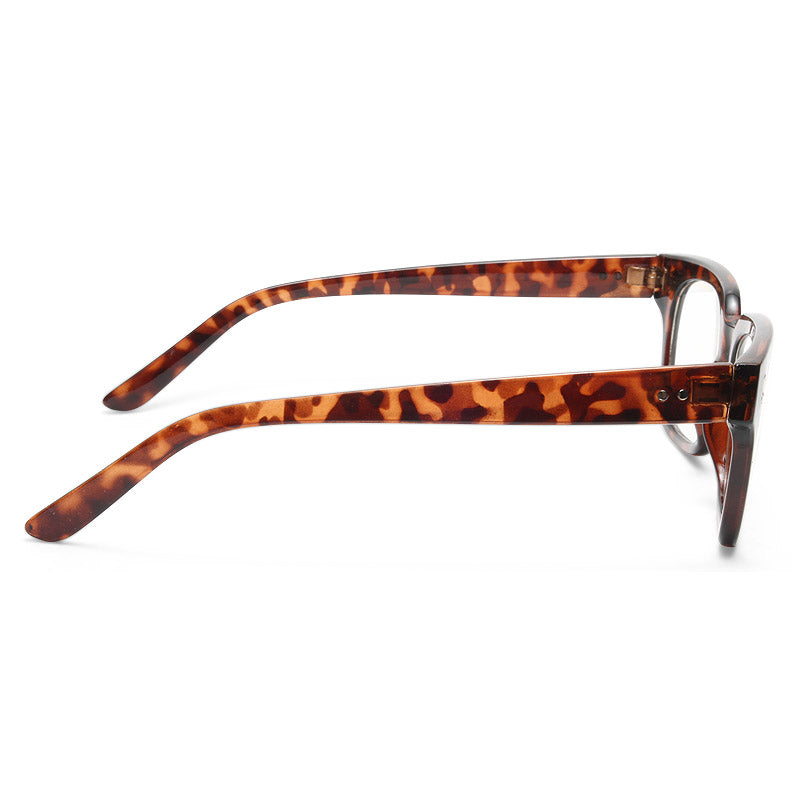 Winchester Unisex Clear Horn Rimmed Glasses