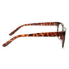 Winchester Unisex Clear Horn Rimmed Glasses