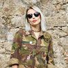 Peyton Unisex Half-Frame Sunglasses