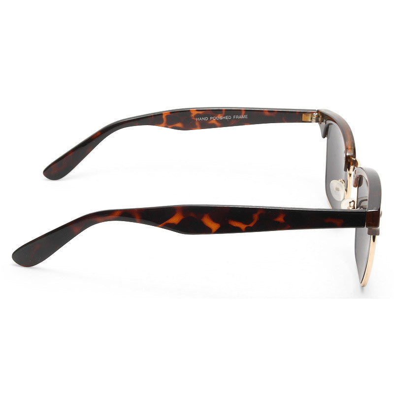 Peyton Unisex Half-Frame Sunglasses