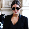 Olivia Palermo Style Unisex Half-Frame Celebrity Sunglasses