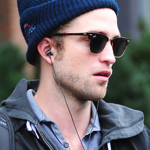 Robert Pattinson Style Unisex Half Frame Sunglasses