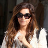 Ashley Tisdale Style Oversized Round Celebrity Sunglasses