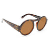 Cara Delevingne Style Retro Round High Bridge Celebrity Sunglasses