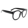 Super Duper Oversized Round Clear Glasses