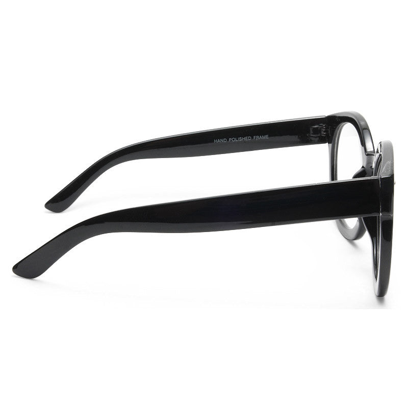 Super Duper Oversized Round Clear Glasses