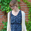 Super Duper Oversized Round Clear Glasses