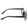 Beyonce Style Round Metal Accent Celebrity Sunglasses
