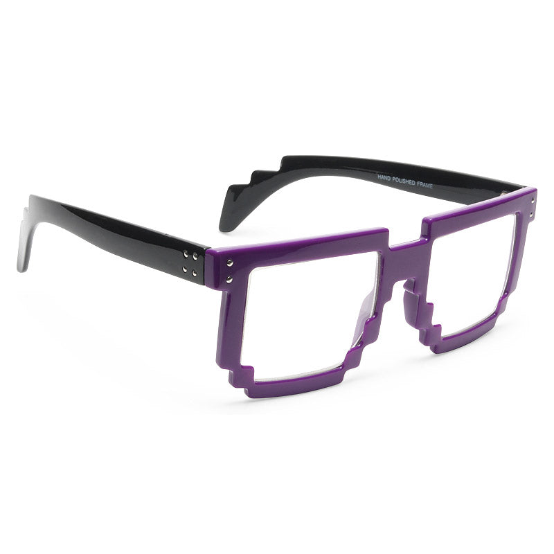Arcade Flat Top Clear Glasses