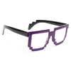 Arcade Flat Top Clear Glasses