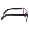 Arcade Flat Top Clear Glasses