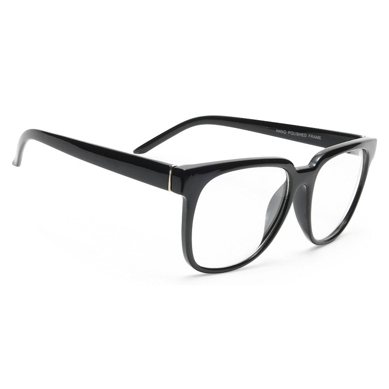 Stanley Unisex Clear Horn Rimmed Glasses