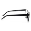 Stanley Unisex Clear Horn Rimmed Glasses