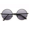 Mary Kate Unisex Round Metal Sunglasses