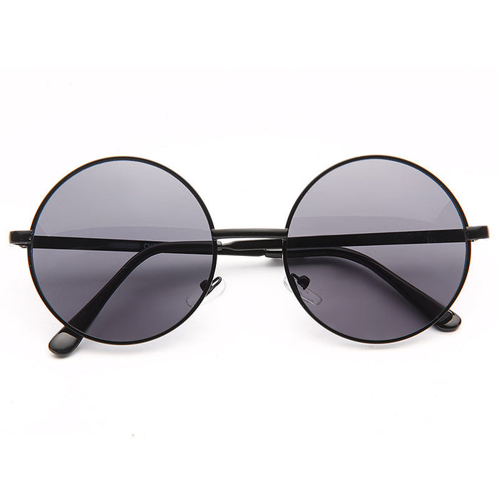 Mary Kate Unisex Round Metal Sunglasses