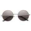 Vanessa Hudgens Style Unisex Round Metal Celebrity Sunglasses