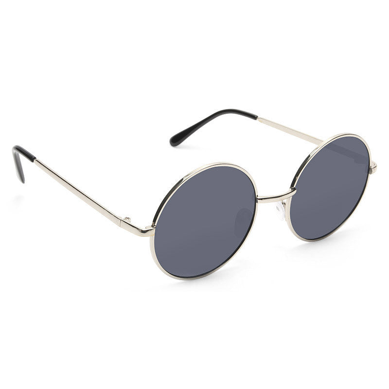 Mary Kate Unisex Round Metal Sunglasses