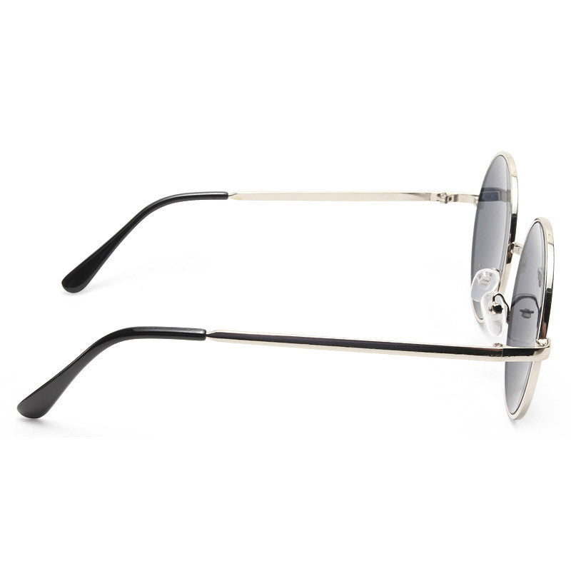Kendall Jenner Style Unisex Round Metal Celebrity Sunglasses