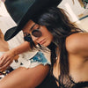 Kendall Jenner Style Unisex Round Metal Celebrity Sunglasses
