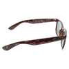 Houston Medium Solid Horn Rimmed Sunglasses