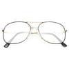 Lester Vintage Clear Aviator Glasses