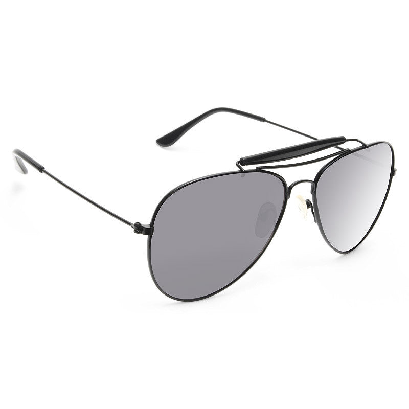 Classic 58Mm Solid Aviator Sunglasses