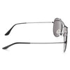 Classic 58Mm Solid Aviator Sunglasses