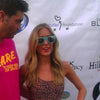 Kristin Cavallari Style Gradient Lens Horn Rimmed Sunglasses