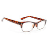 Hudson Squared Skinny Clear Glasses