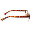 Hudson Squared Skinny Clear Glasses