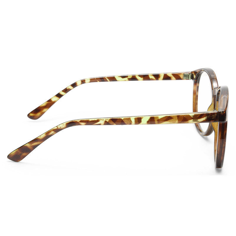 Depp Oversized Round Clear Frame Clear Glasses