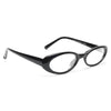 Chelsea Park Oval Skinny Clear Glasses